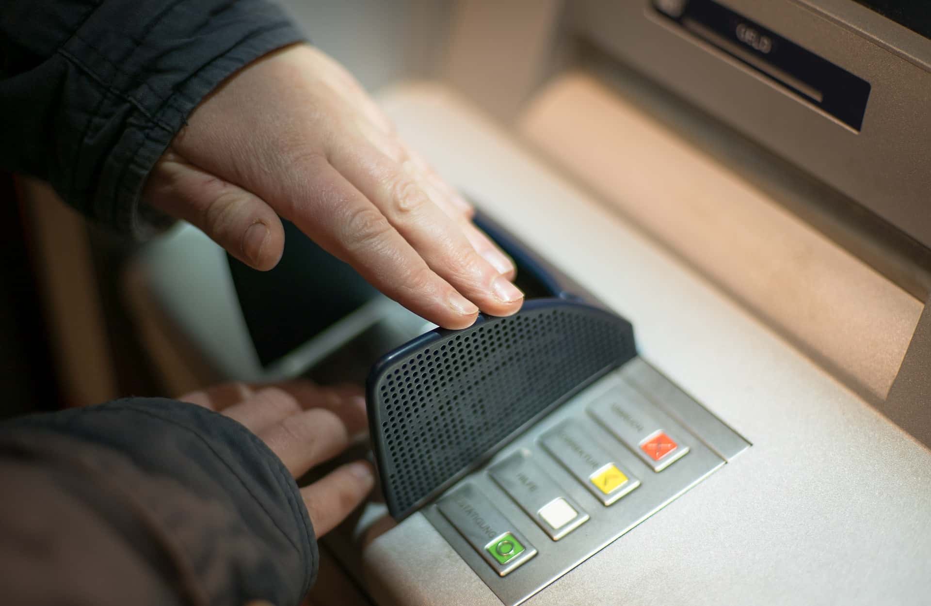 Skimming hardware mimics ATM's keyboard